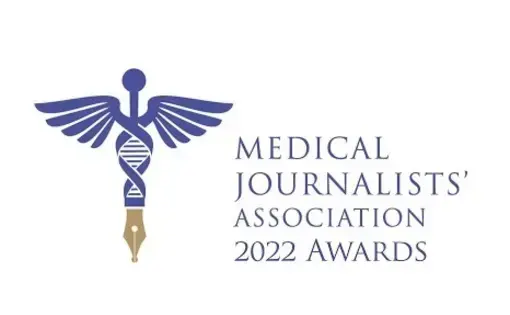 Medical Journalists' Association 2022 Awards logo