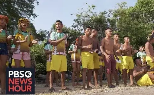 "Brazil's Indigenous communities confront challenges to their land and way of life" Youtube video thumbnail