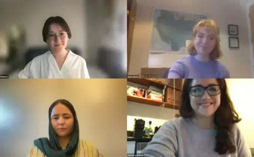Webinar video screenshot
