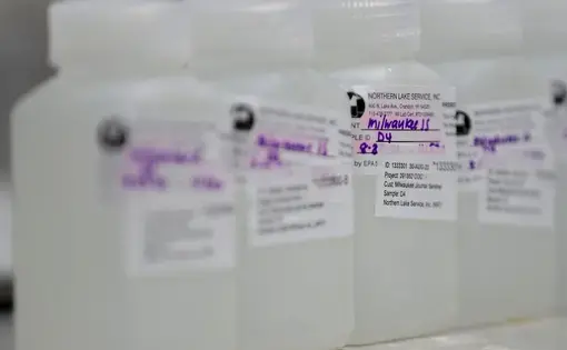Contaminated water testing