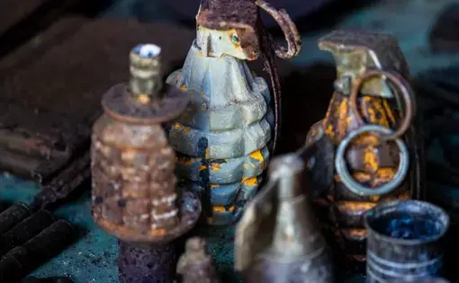 Rusted grenades