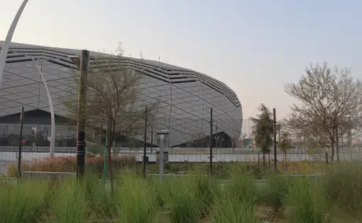 Stadium from afar