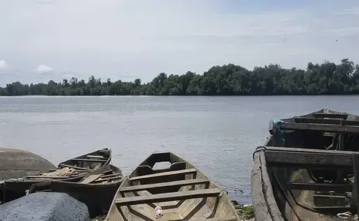 A view of Cameroon’s Wouri Coastline. Image by Regina Leke. Cameroon, 2022.