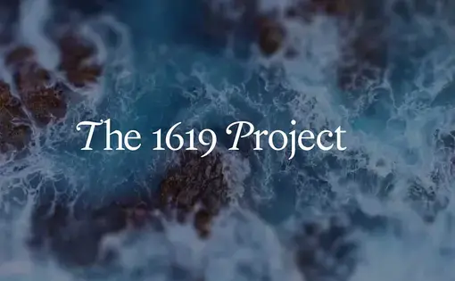 The 1619 Project series logo