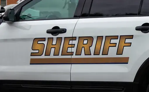 A Sheriff's SUV