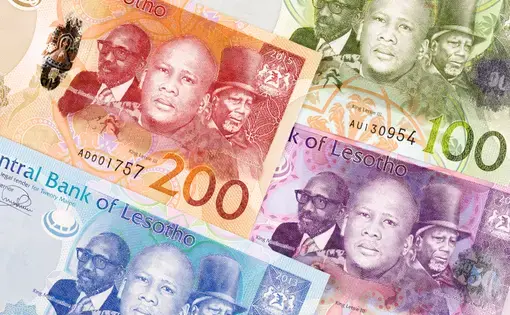Lesotho's currency, Loti