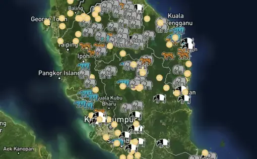 forest data in Malaysia