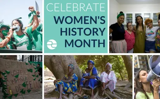 Women's History Month graphic