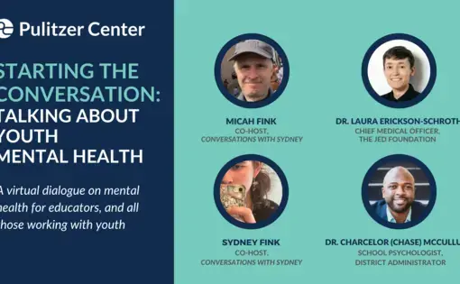 Event graphic featuring the faces of the four webinar presenters.