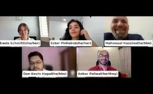 Screenshot from webinar
