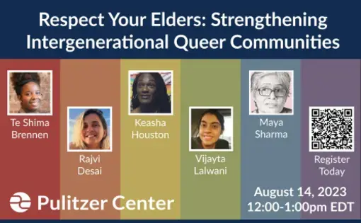 Queer Elders Webinar Graphic
