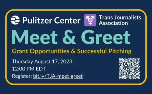 Meet &amp; Greet With Trans &amp; Non-Binary Journalists event