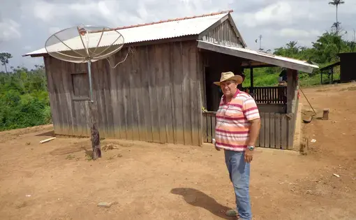 Bruno Heller is under investigation for suspected illegal deforestation of 60 square kilometers (23 square miles) of Amazon forest, an area the size of Manhattan, New York City. Image courtesy of INCRA.
