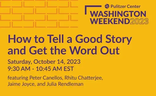 "How to Tell a Good Story and Get the Word Out" — WW23 panel graphic
