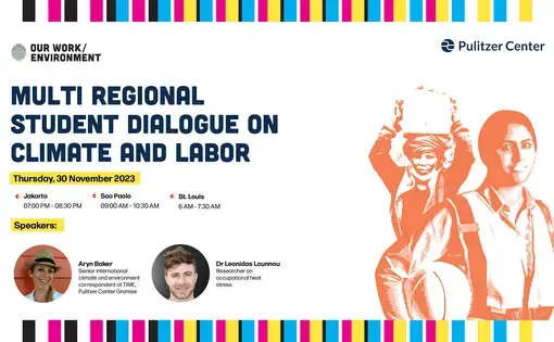 Graphic for event with title and panelist headshots