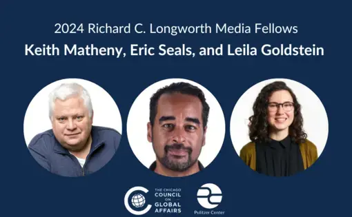 2024 Richard C. Longworth Media Fellows: Keith Matheny, Eric Seals, and Leila Goldstein