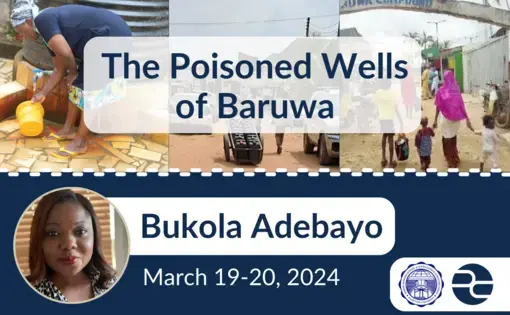 The Poisoned Wells of Baruwa with Bukola Adebayo graphic