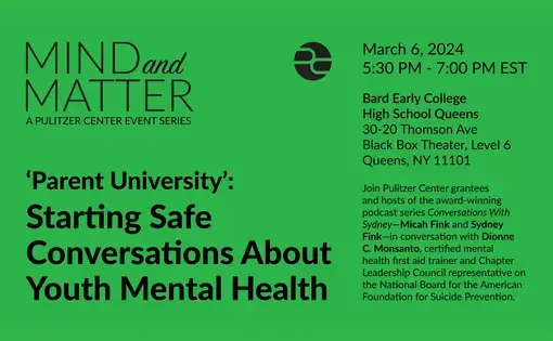 'Parent University': Starting Safe Conversations About Youth Mental Health
