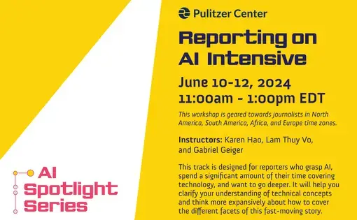 Reporting on AI Intensive