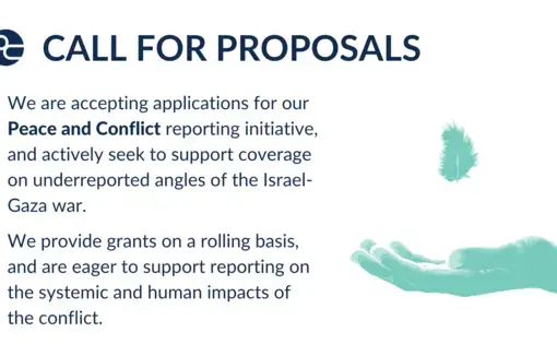 Israel-Gaza call for proposals