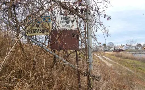 The former entrance to the Thermo Fisher Scientific loading docks