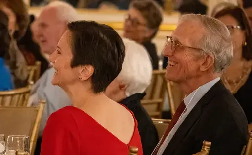 Lisa Gibbs and Dick Moore