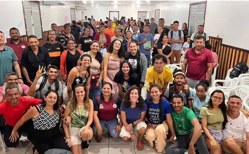 The "The School as a Training Ground for Small Conservationists" course at the Juruá Institute in Manaus, Brazil