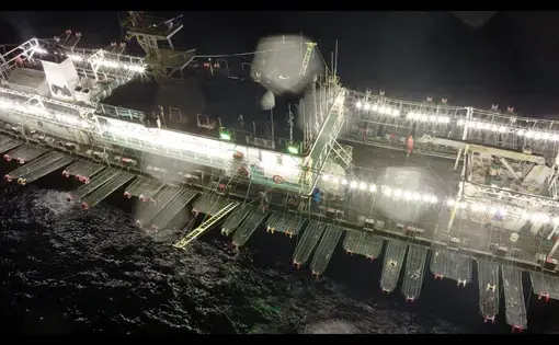 Fishing ship at night - "Death on the Wei Yu 18" video thumbnail