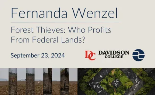 Fernanda Wenzel Davidson campus visit