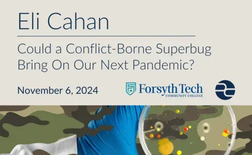 Eli Cahan Forsyth Tech visit