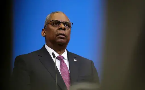US Defense Secretary Lloyd Austin. Image by Alexandros Michailidis/Shutterstock.