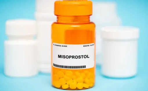 pill bottle of Misoprostol