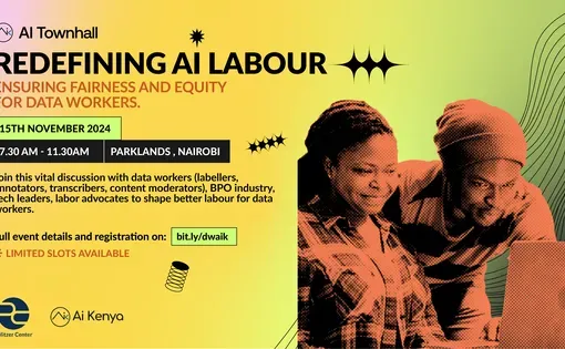 Redefining AI Labor poster