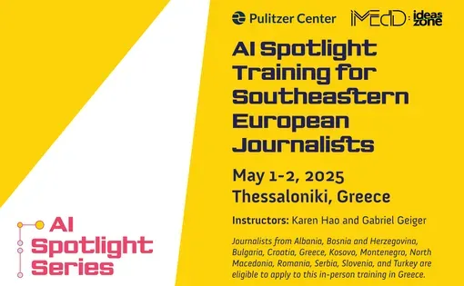 AI Spotlight Training for Southeastern European Journalists