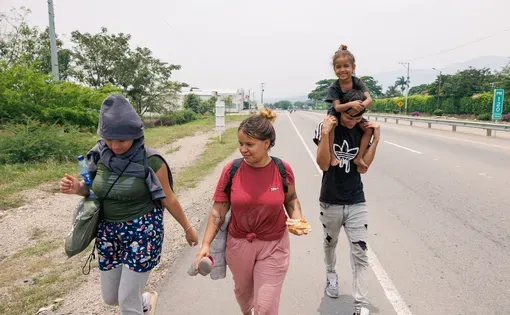 walking to 1