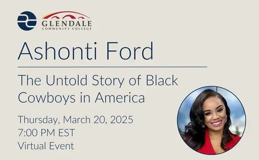 Ashonti Ford To Speak to Students About the Untold Story of Black Cowboys in America at Glendale Community College