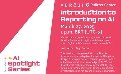 Introduction to Reporting on AI
