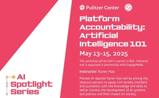 Platform Accountability: Artificial Intelligence 101 event May 13-15 Bali, Indonesia