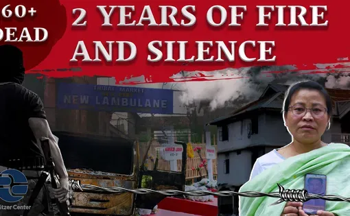 Text reads: "2 years of fire and silence. 269+ dead." Video thumbnail