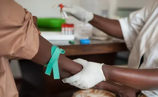 HIV blood test