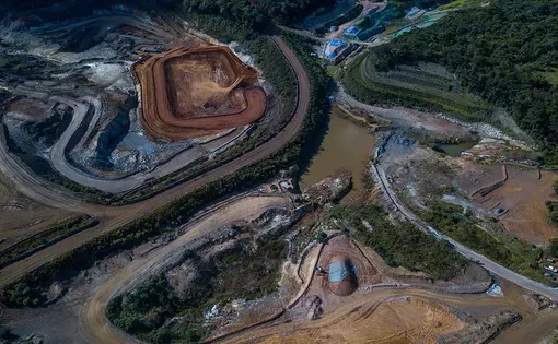 Gold mining in Brazil