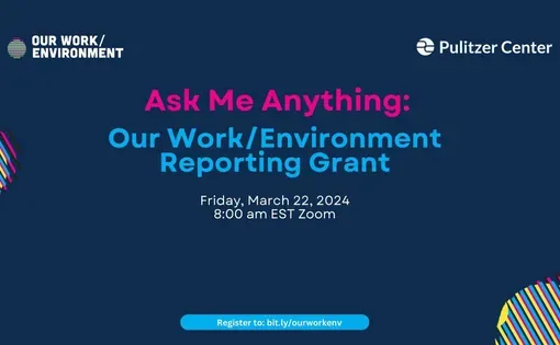 event graphic for Ask Me Anything: Our Work/Environment