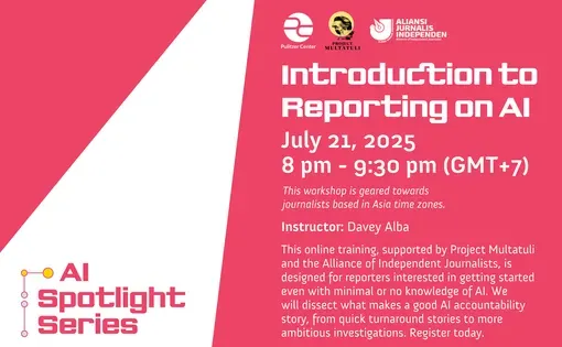 Introduction to Reporting on AI (Bahasa Indonesia)