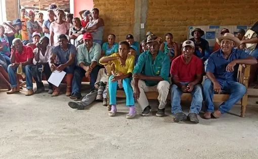 Comunidade do quilombo Kalunga do Mimoso, em Tocantins, em imagem de 2022. Comunidade é reconhecida como quilombola pela Fundação Palmares desde 2005, e processo de regularização do território está em andamento (Foto: Arquivo pessoal)