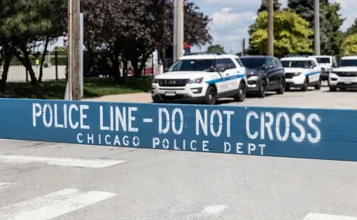 Police line
