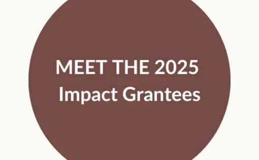 Meet The 2025 Impact Grantees