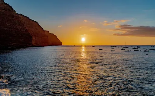 Sunset from St. Helena's Island