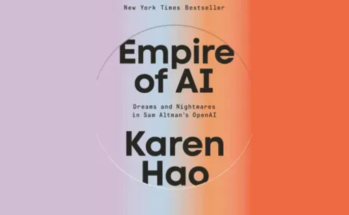 Empire of AI book cover art