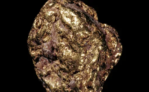 A chunk of gold