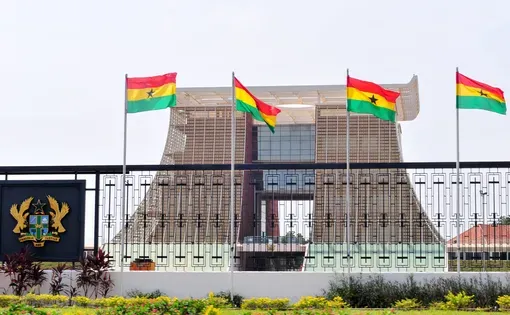 The Flagstaff house in Accra, Ghana